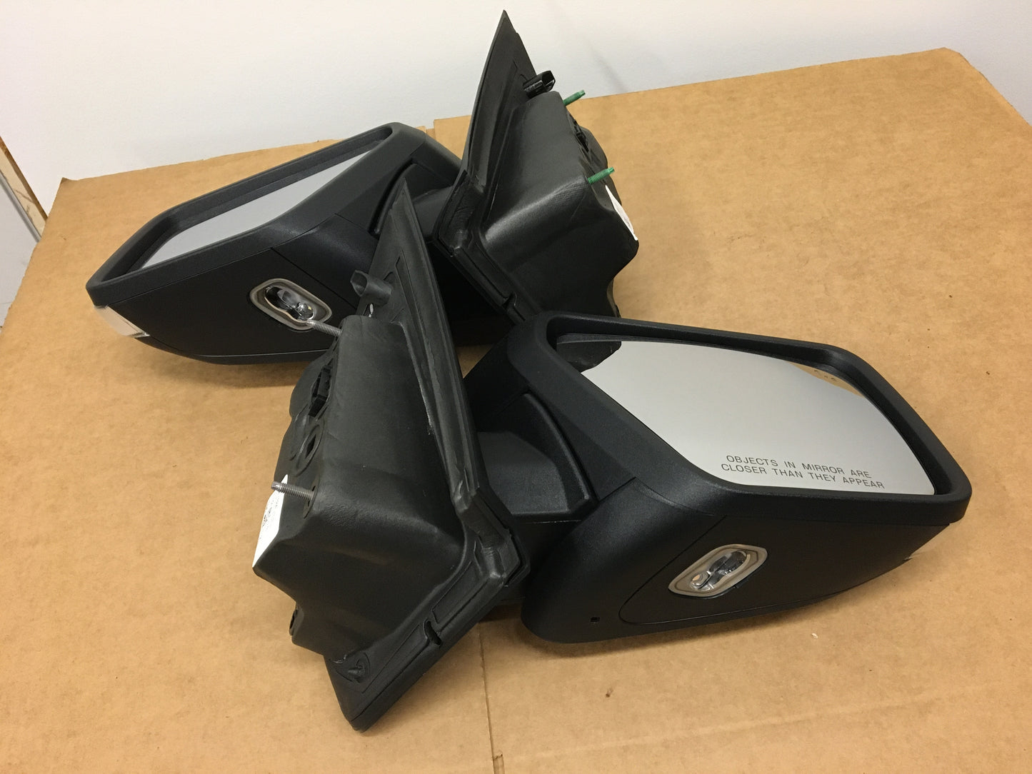 2021-2024 Ford F150 Left & Right Side Turn Signal Door Mirrors OEM Blind Spot